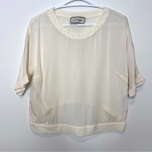 By Malene Birger Silk blend top Size Small